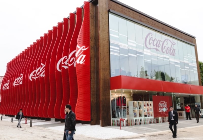Pavilion of Coca Cola