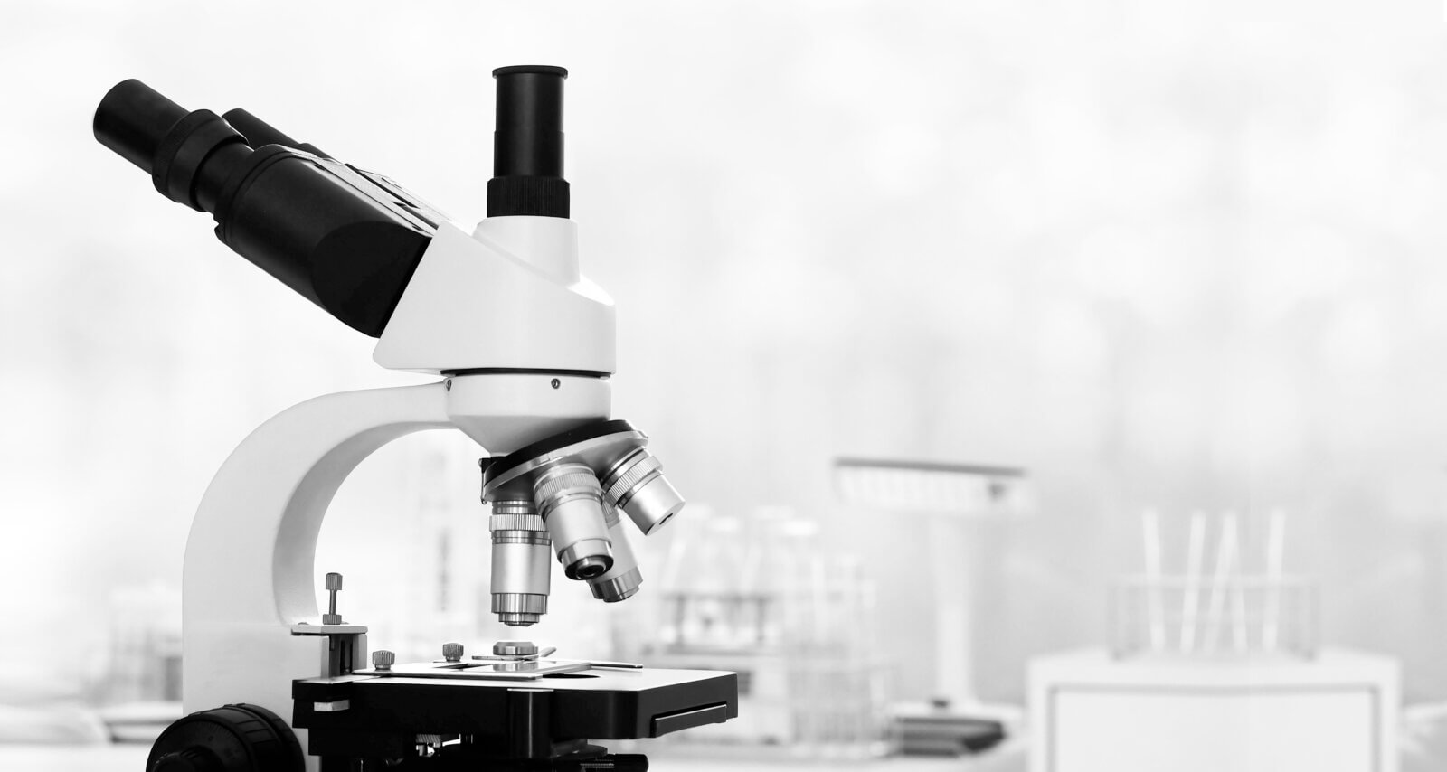 laboratory-lens-of-microscope-isolated-scientific-research-background-black-and-white-2